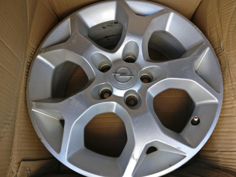 Диск колесный опель астра h r16