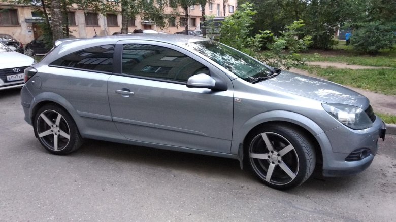 Опель астра h на 17 дисках