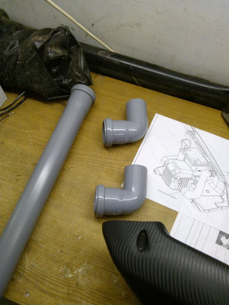 Установочный комплект шноркеля шевроле нива