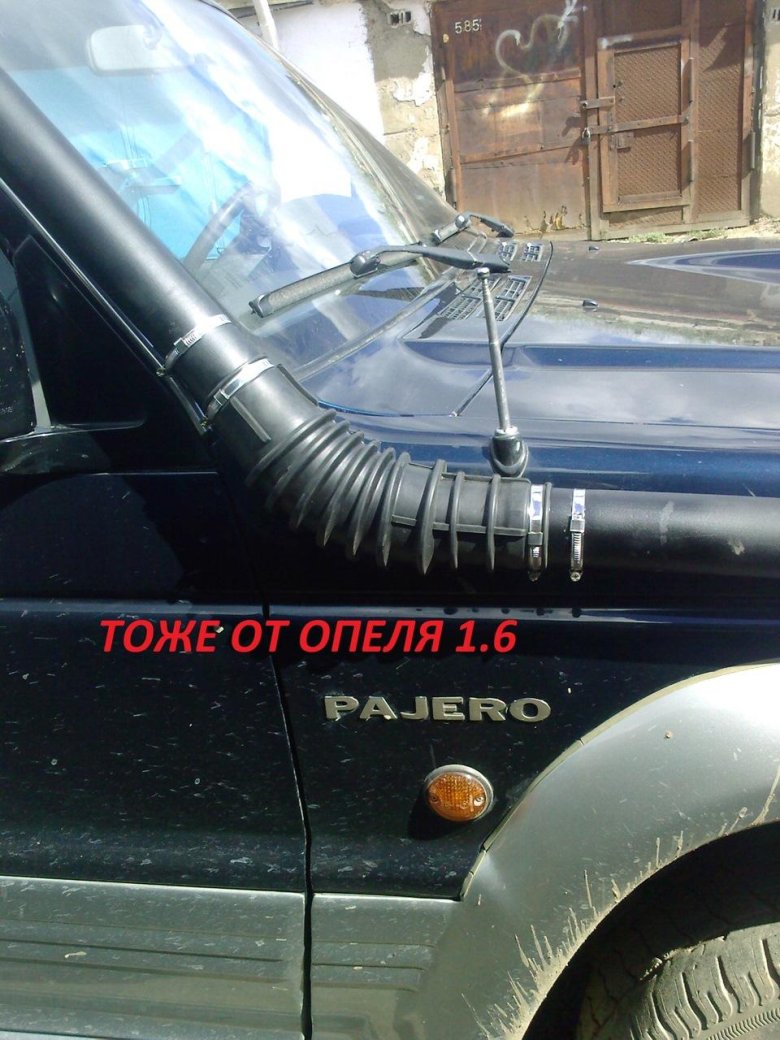 Патрубок подключения шноркеля уаз патриот