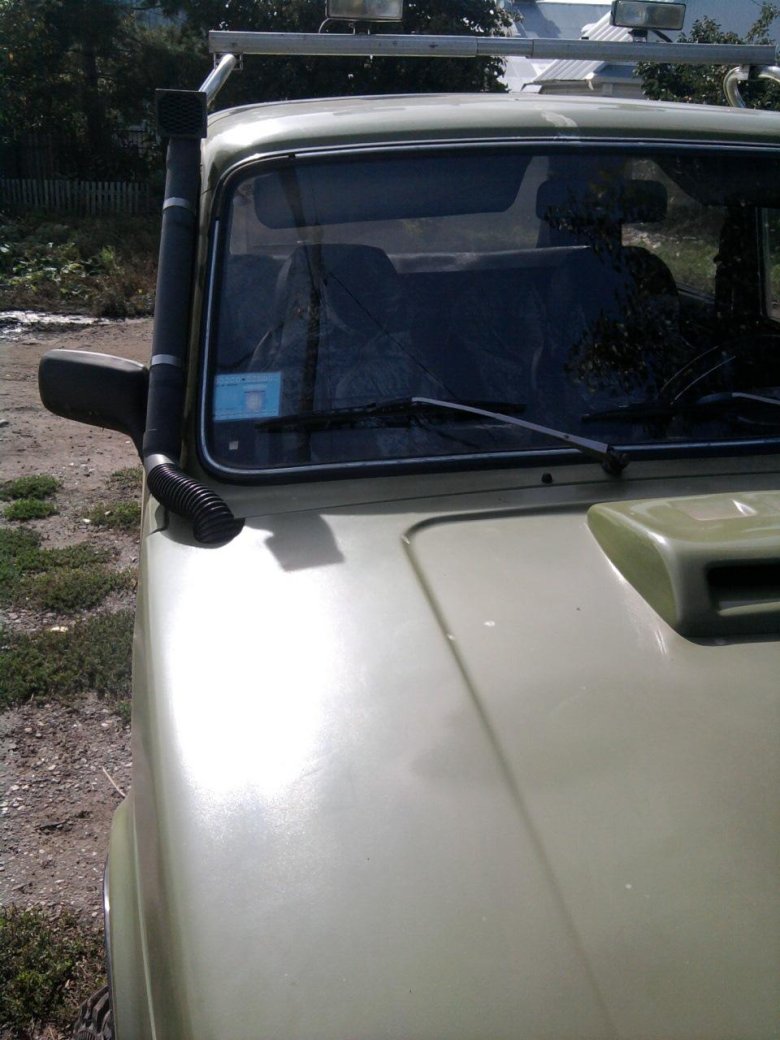 Шноркель на ниве