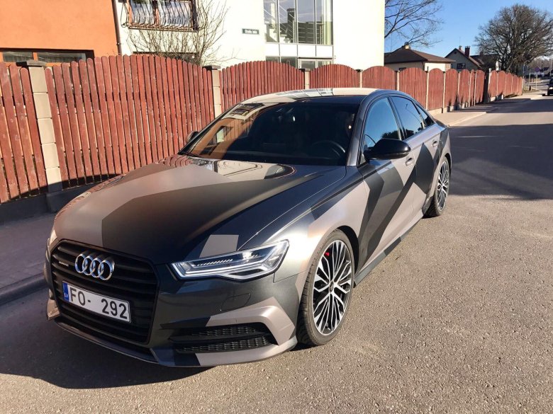 Audi a6 матовая