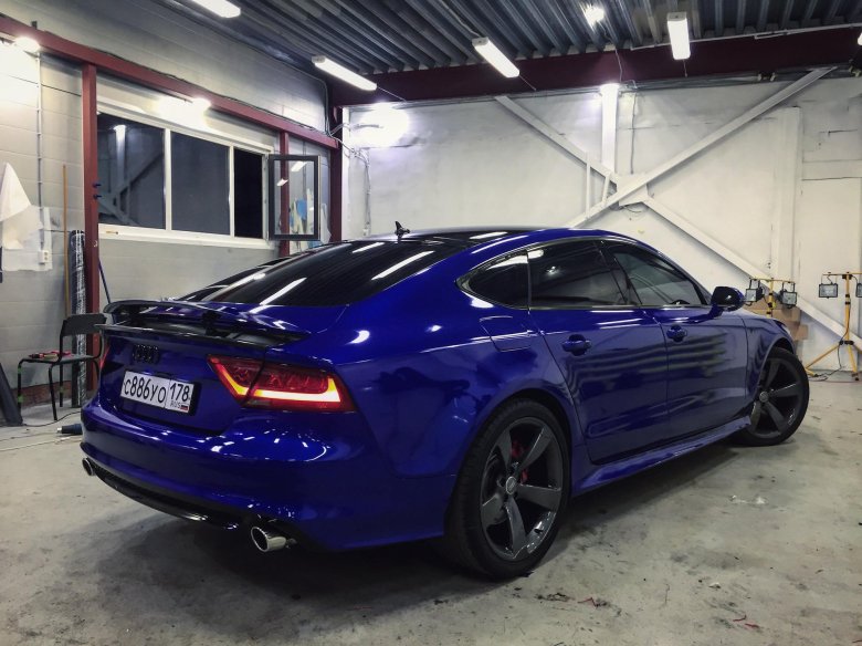 Audi rs7 винил