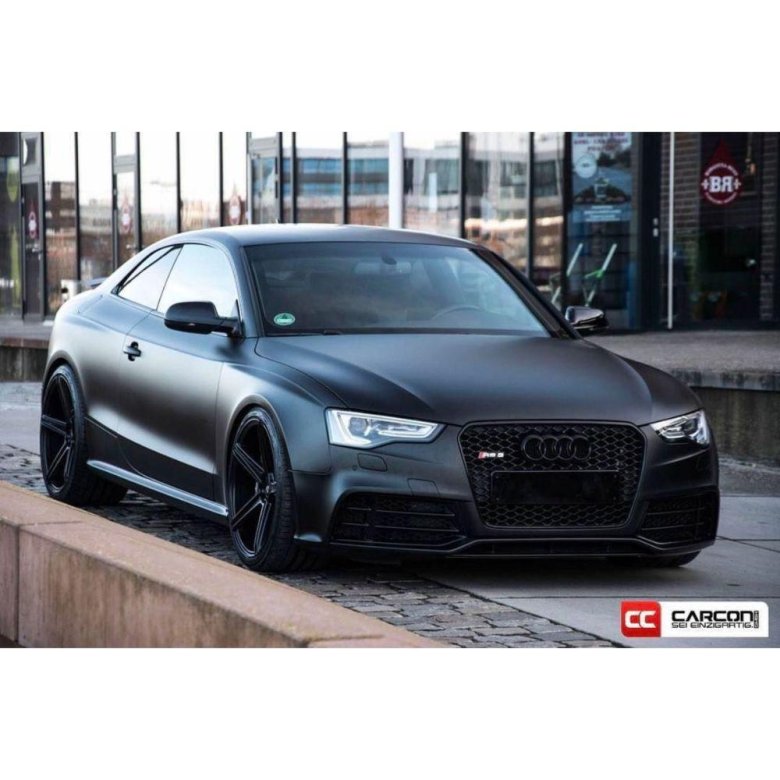 Ауди а7 черная матовая