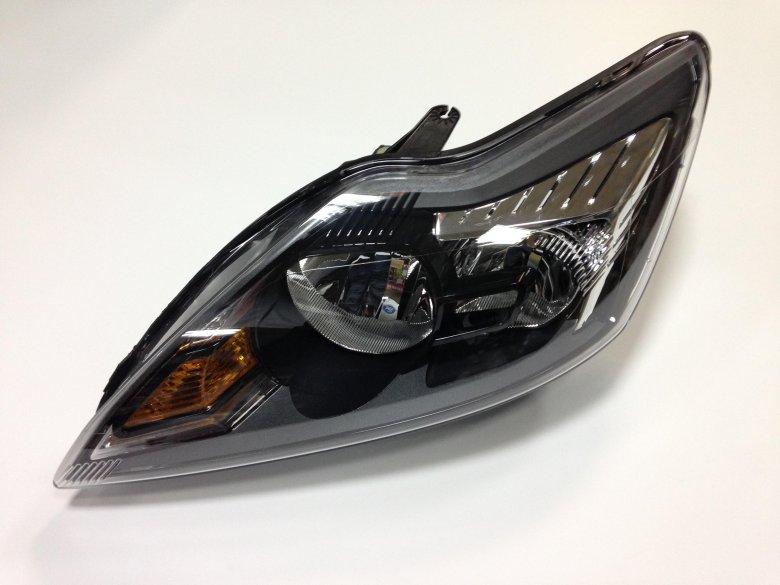 Черные фары форд фокус 2 рестайлинг