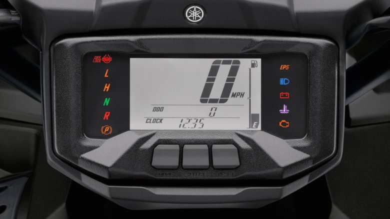 Приборная панель ямаха гризли