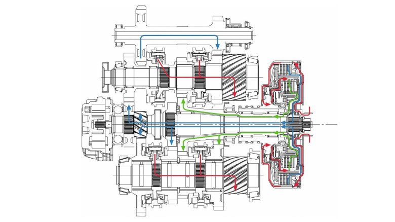 Коробка передач чертеж