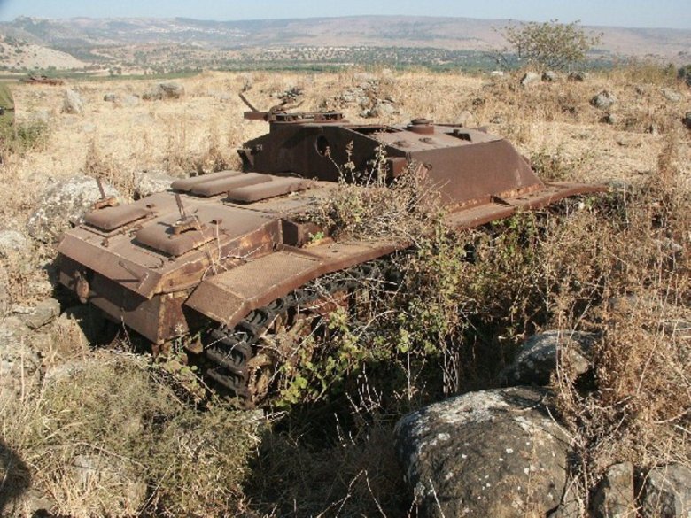 Танк pz 4 голанские высоты