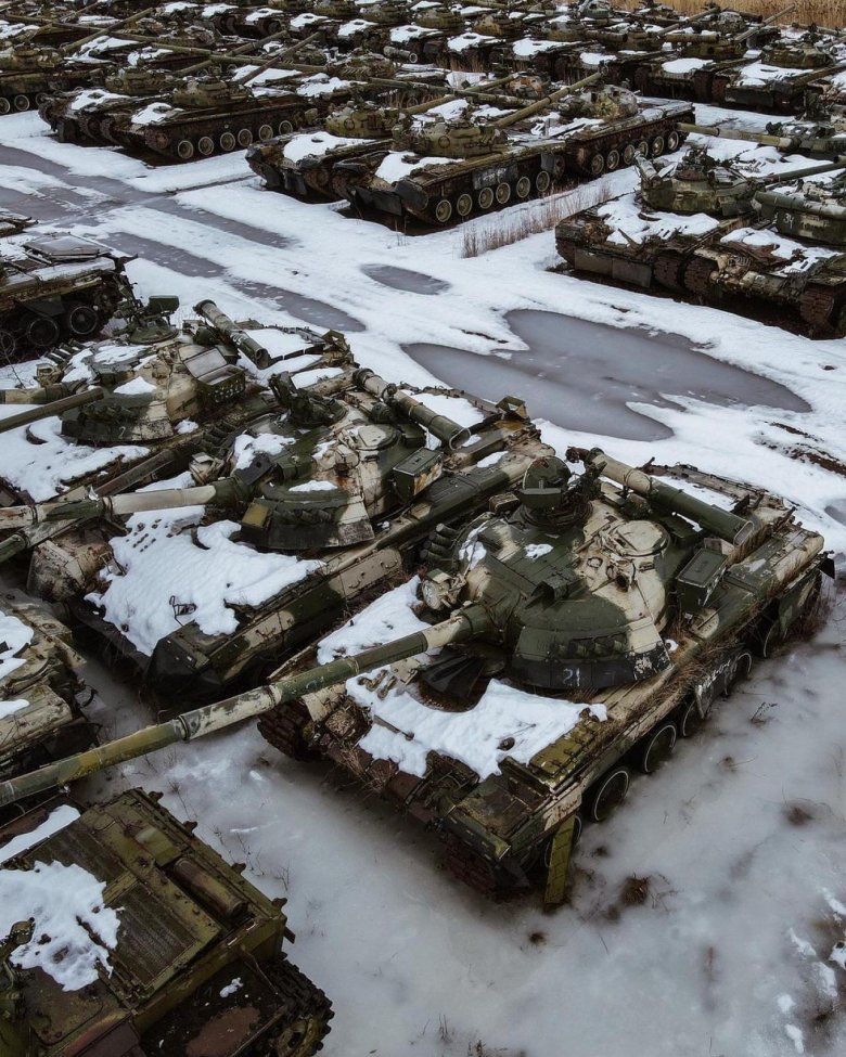 Кладбище танков т34