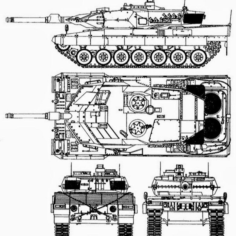 Танк леопард 1а5