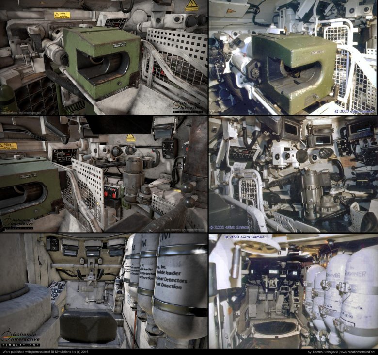 Внутри танка леопард 2а7