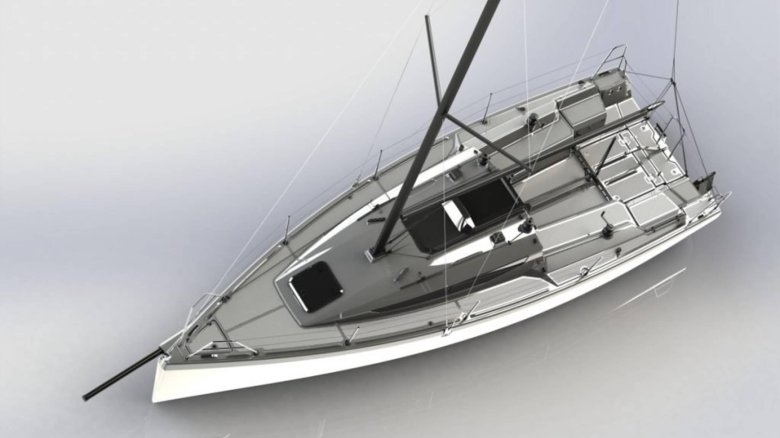 Крейсерский швертбот лион 800