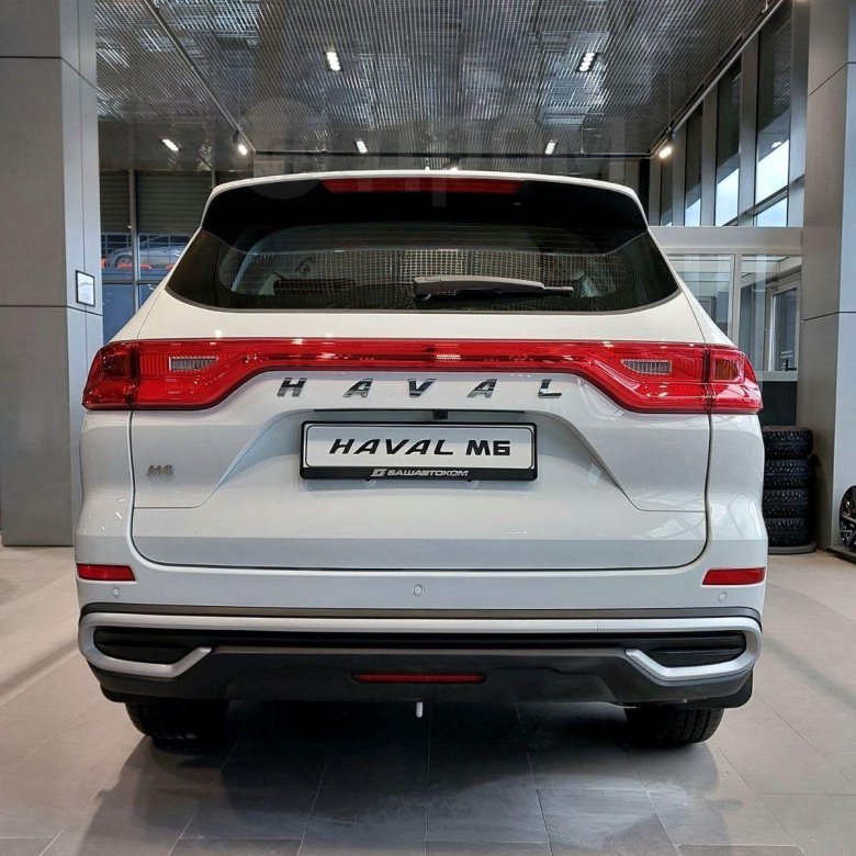 Белый haval m 6