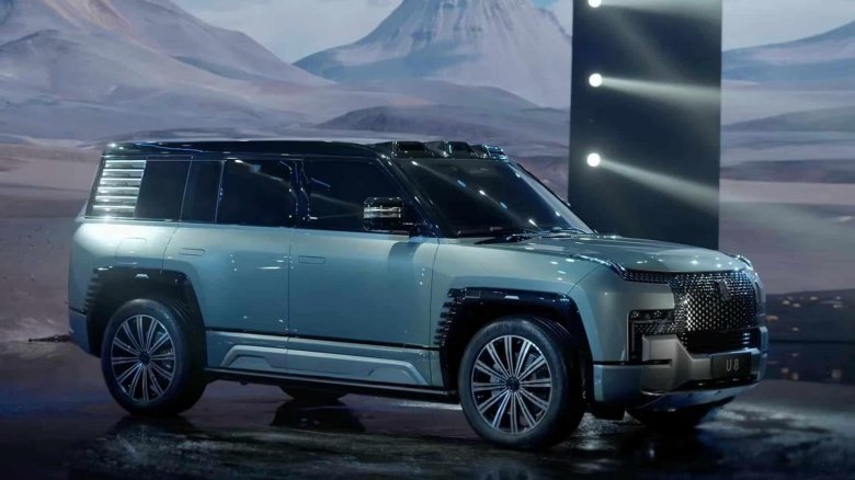 Yangwang u8 внедорожник