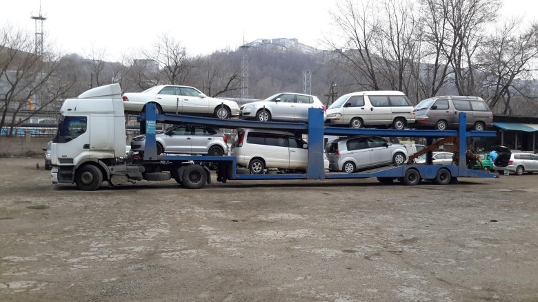 Автовоз lohr ermak