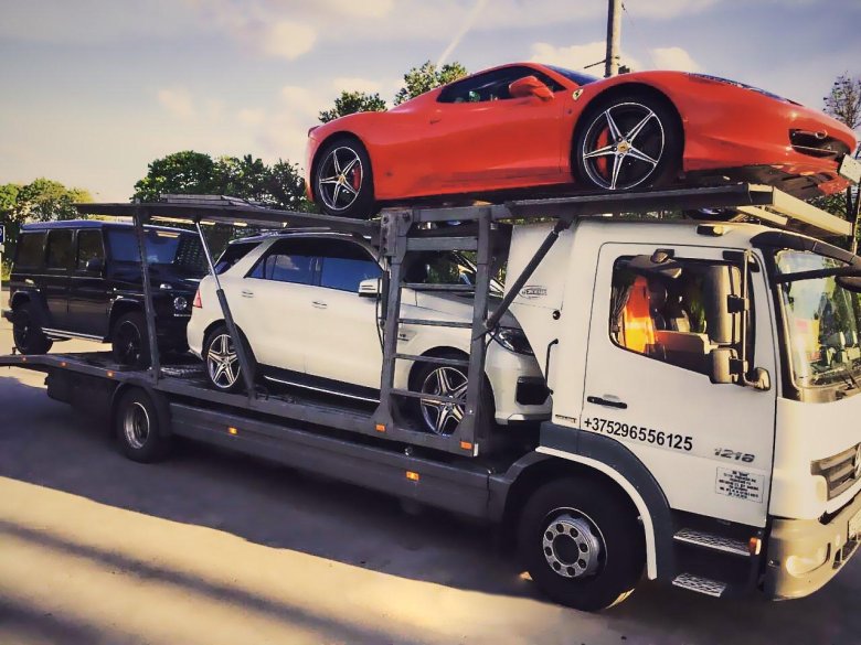 15888 автовоз mini trailer