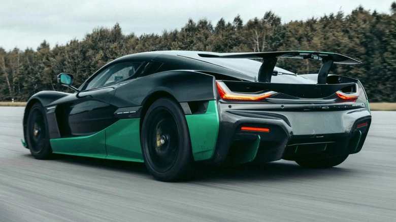 Хорватский электромобиль rimac