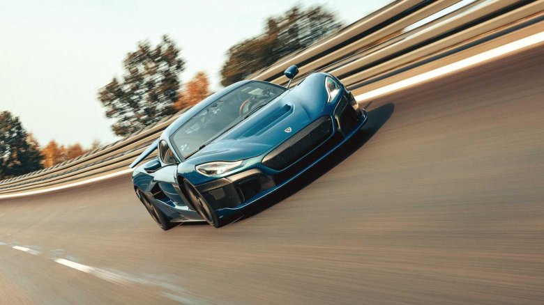 Rimac nevera макс скорость