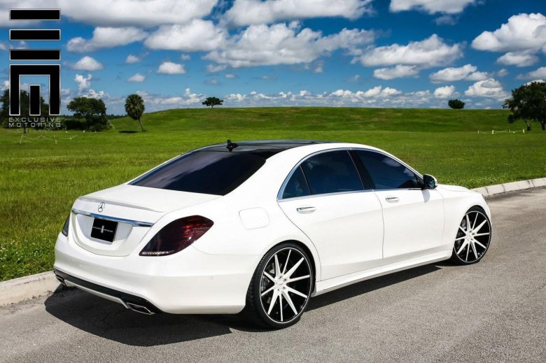 Мерседес s550 белый