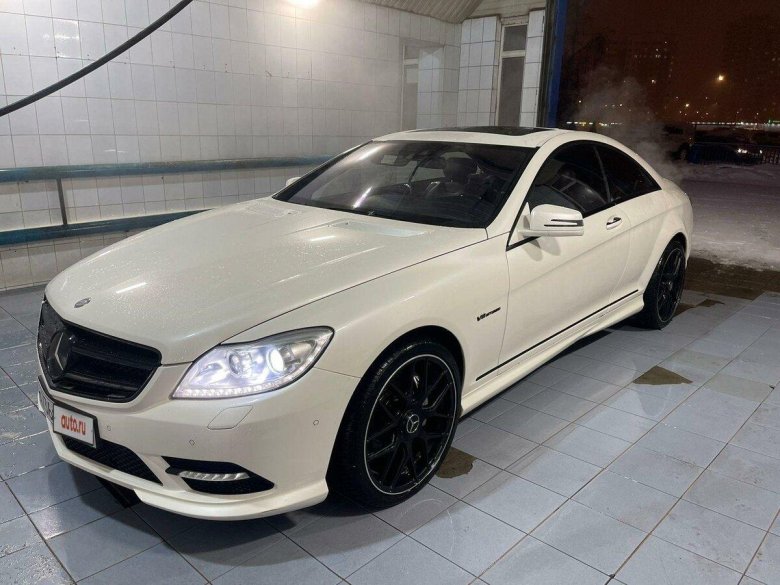 Белый 500 мерседес