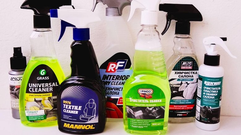 Средство для чистки салона машины