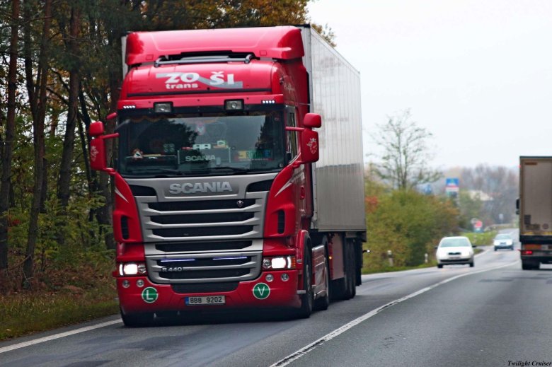 Фура скания