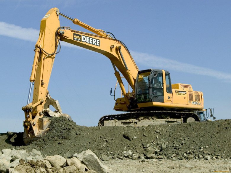 Экскаватор обои