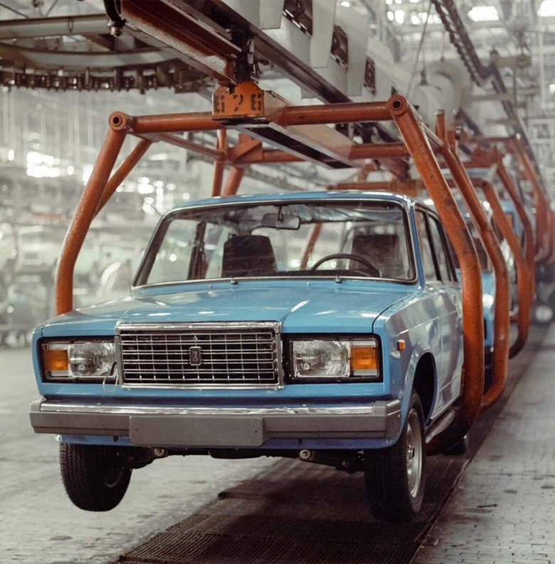 Ваз 2107 завод конвейер