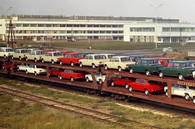 Вагон автомобилевоз ссср