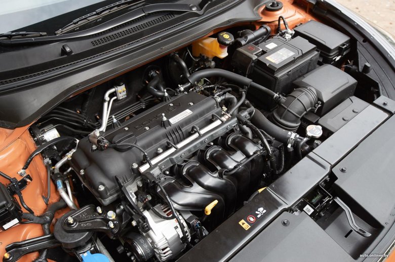 Мотор киа рио 1.4