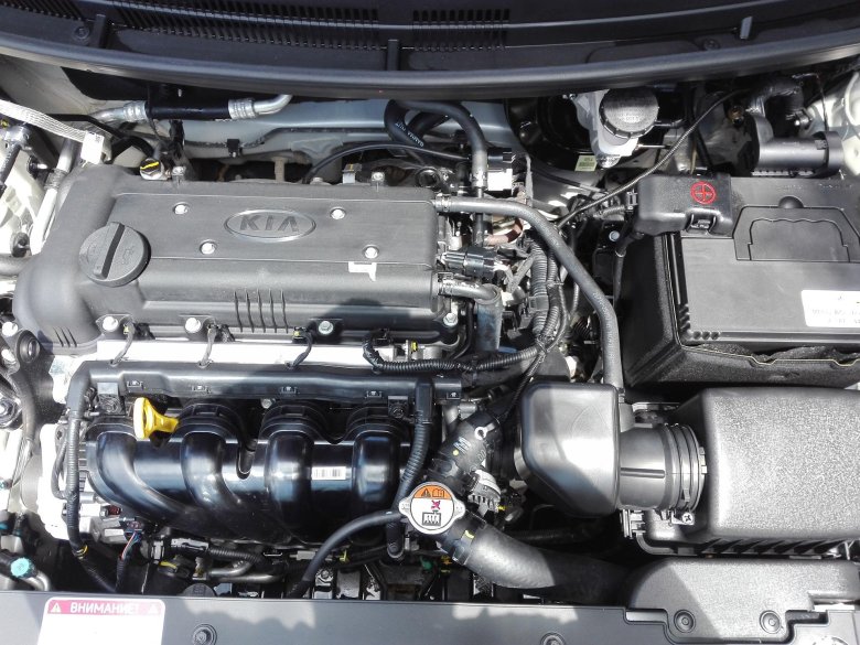 Kia rio 2012г мотор