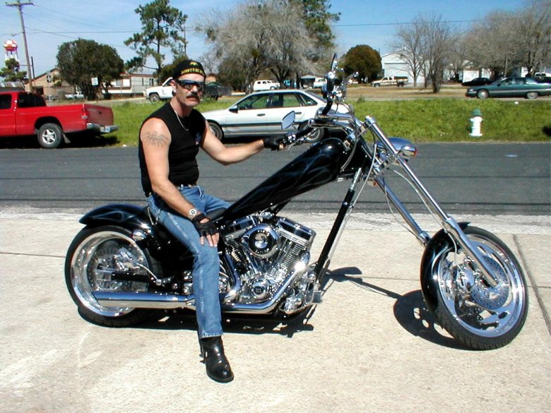 Харлей дэвидсон чоппер