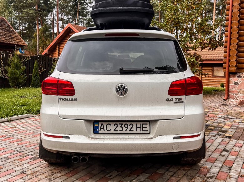 Vw тигуан 2 сзади