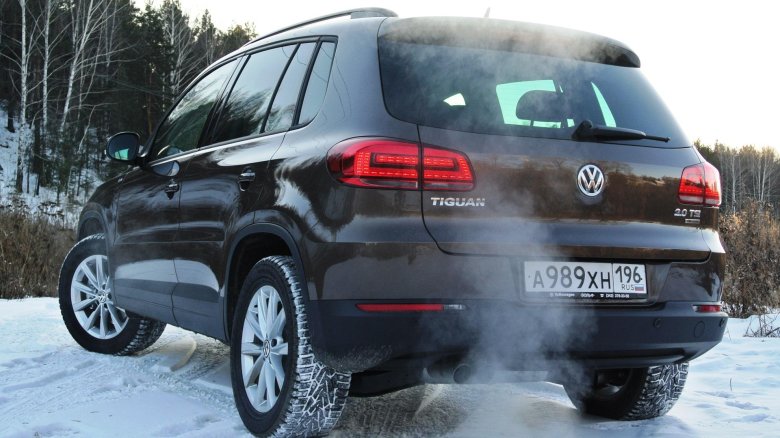 Volkswagen tiguan 2013 сзади