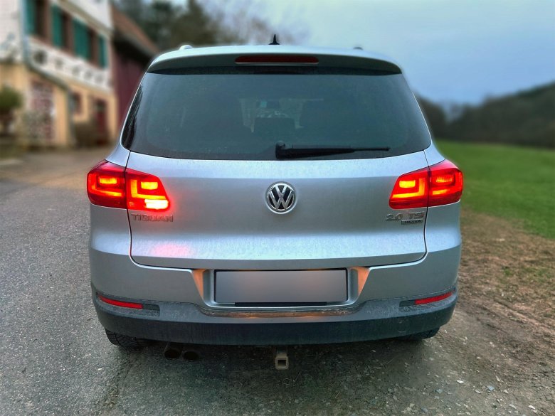 Фольксваген тигуан 2013 сзади