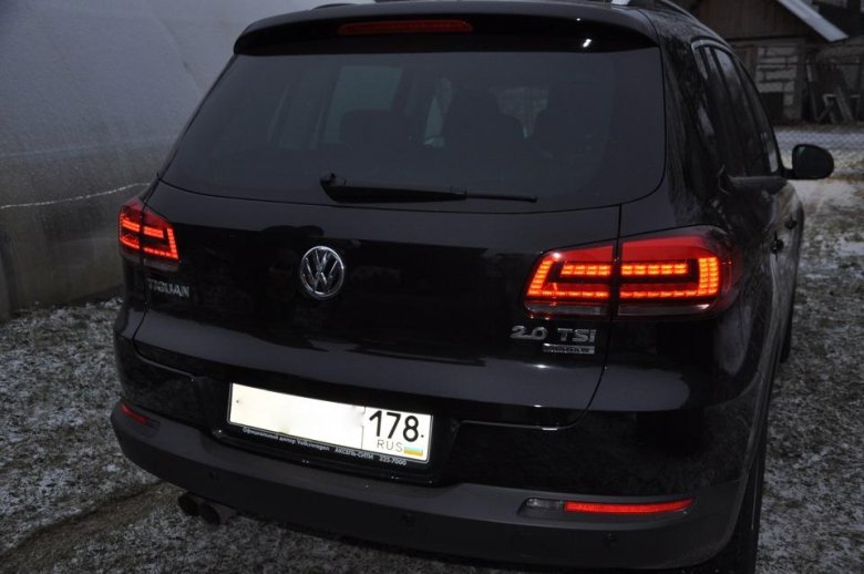 Фольксваген тигуан 2013 черный