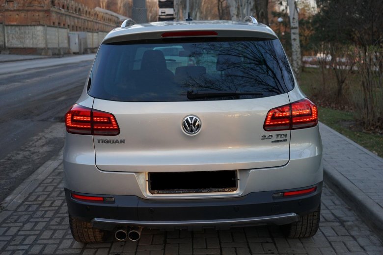 Фольксваген тигуан 2013 сзади