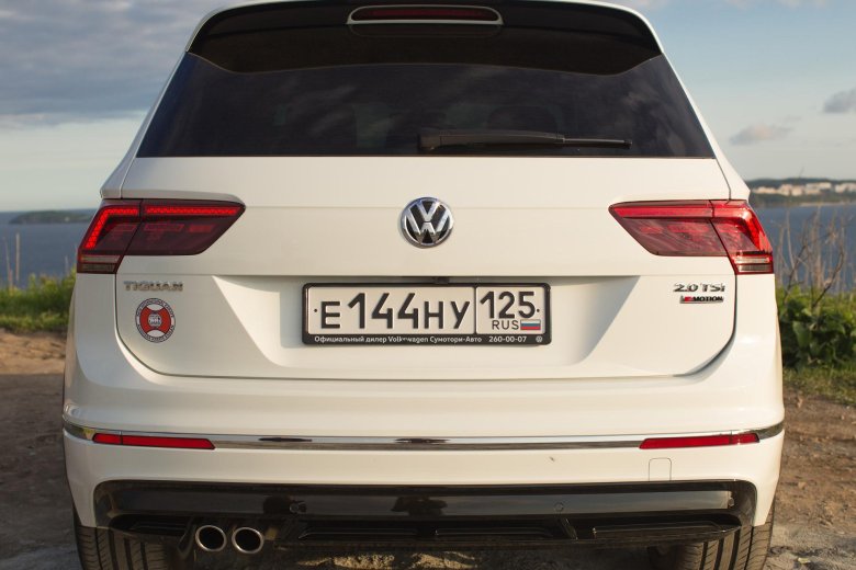 Фольксваген тигуан 2018 сзади