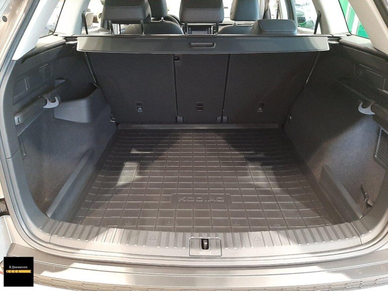 Коврик в багажник шкода кодиак