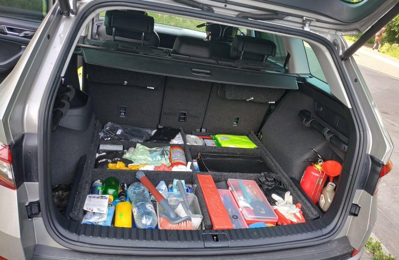 Skoda karoq багажник