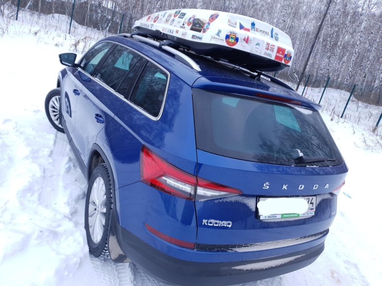 Багажник на крышу шкода кодиак