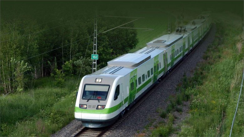 Intercity поезд финляндия