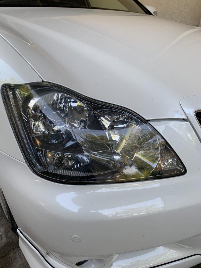 Реснички на фары toyota crown