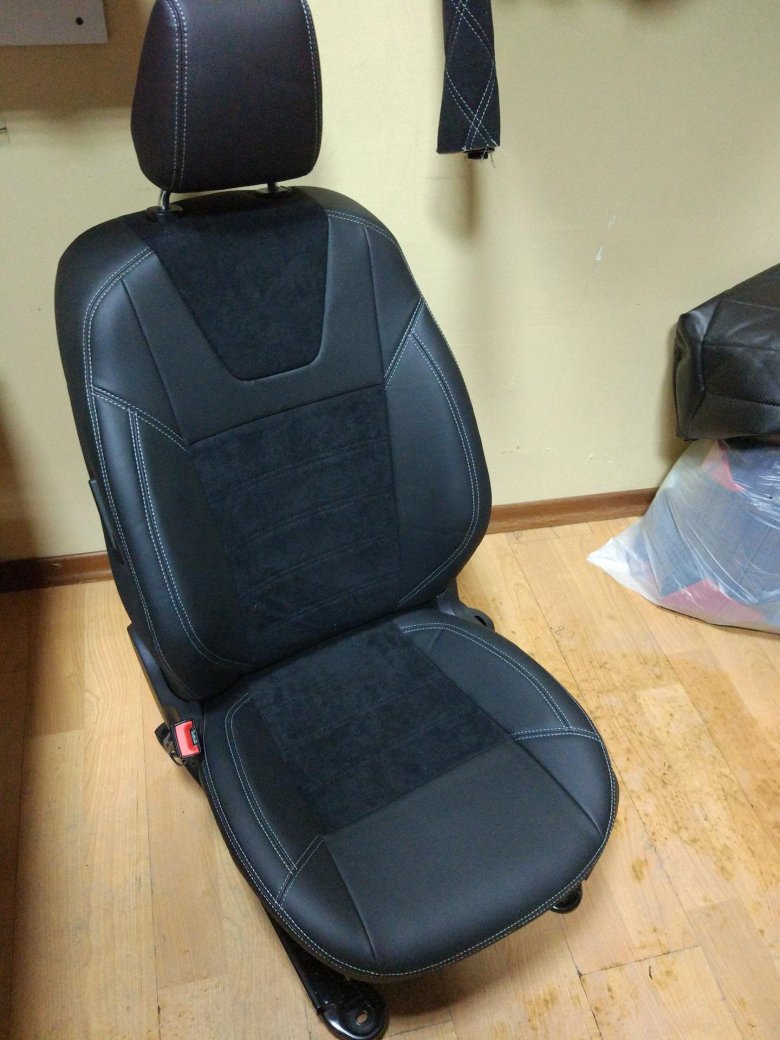 Чехлы автопилот экокожа велюр