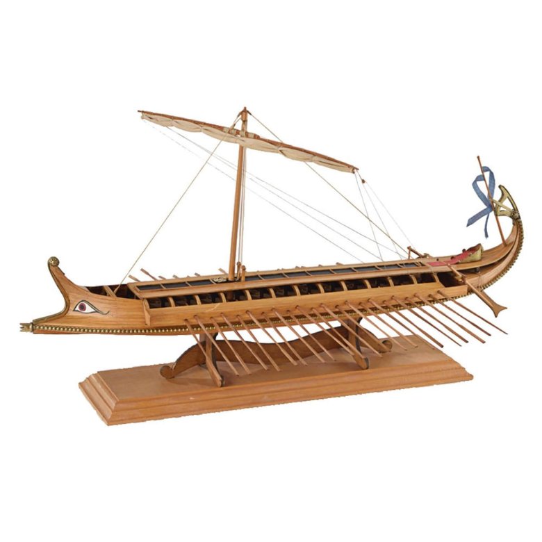 Модель корабля greek bireme масштаб 1:35