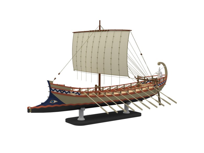 \ ls model\ модель сборная арго\ греческая унирема 1/48 lms0701