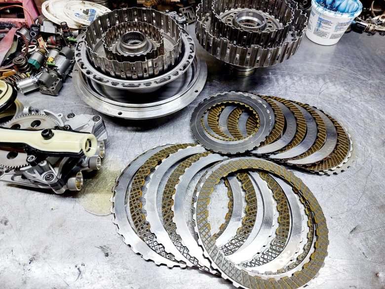 Снятие коробки дсг