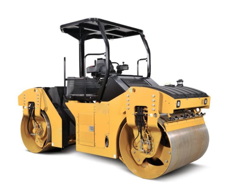Каток вибрационный caterpillar cs76