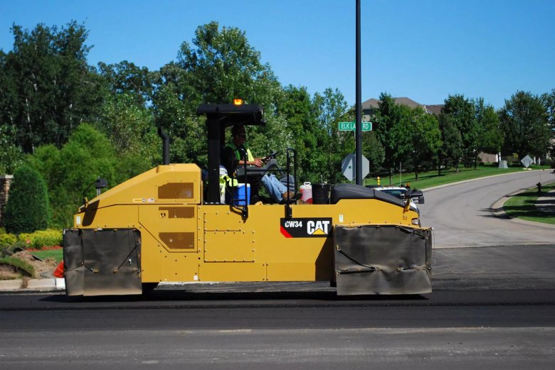 Пневмоколесный каток