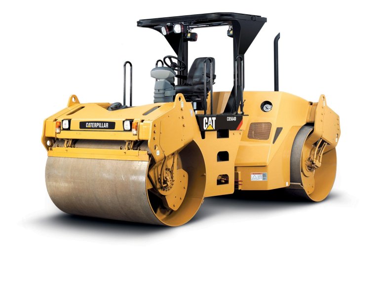 Дорожный каток катерпиллер